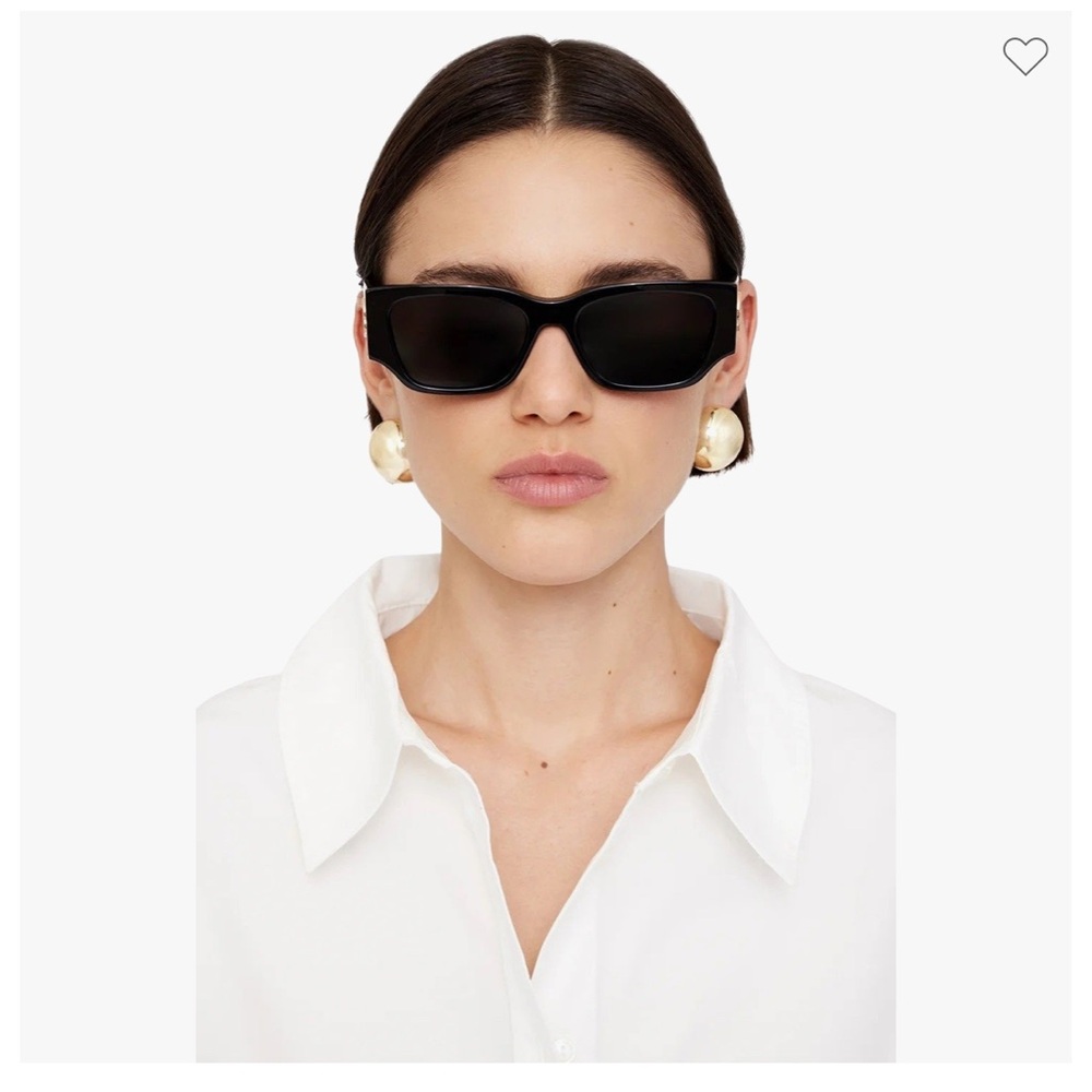 Anine Bing Classic Black Sunglasses